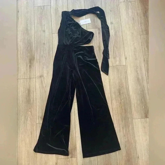 Lioness Velvet cutout jumpsuit NWT - Picture 4 of 5